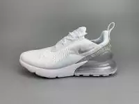 nike air max 270 27c femmes hommes france white gray